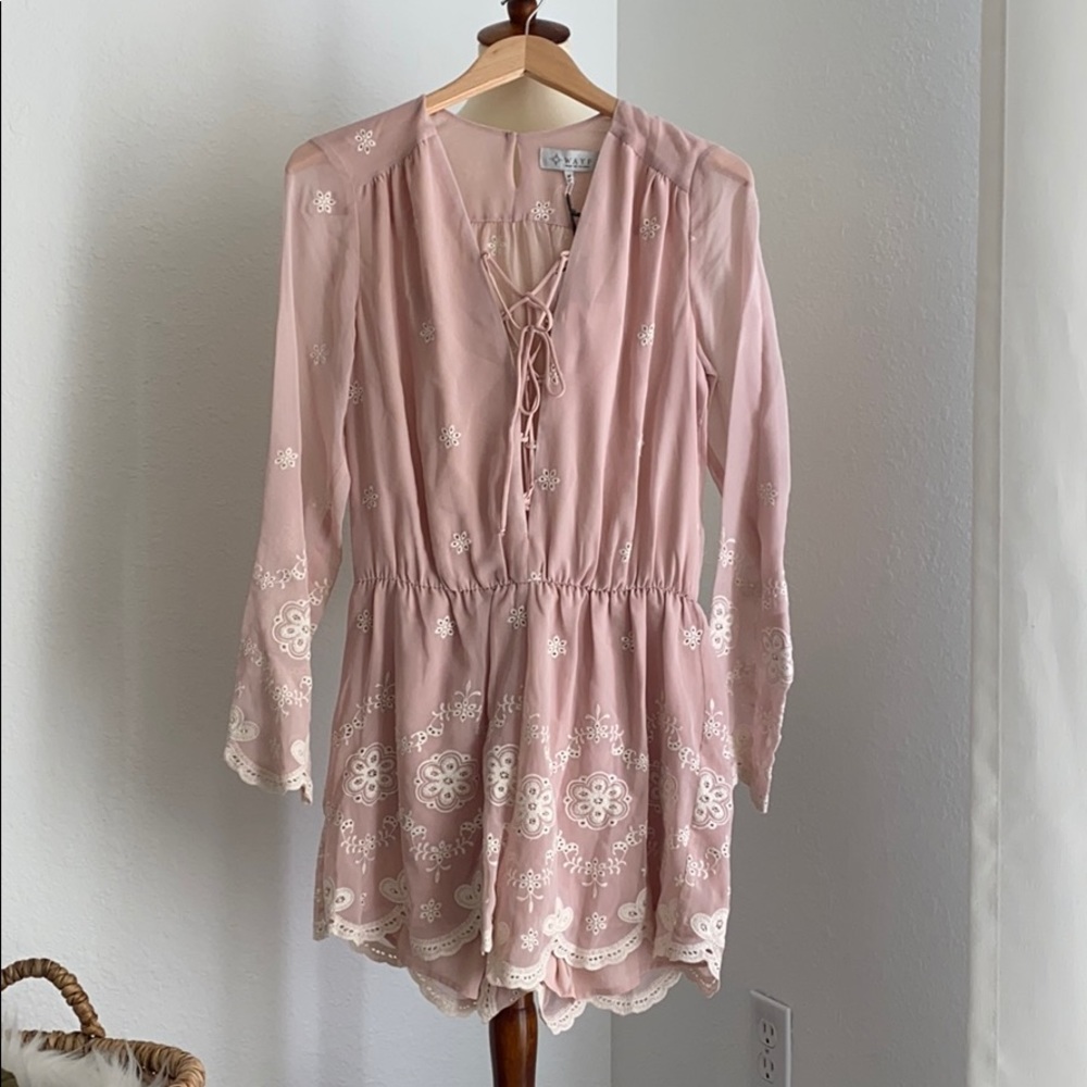 Wayf embroidered romper - Picture 5 of 7
